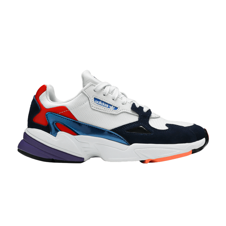 Adidas Wmns Falcon 'Crystal White Navy'