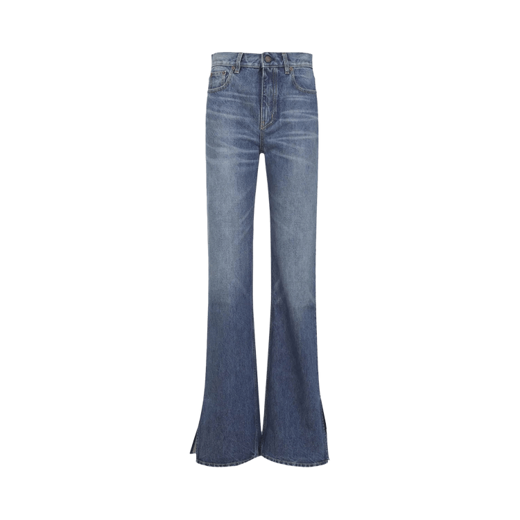 Chloé Jeans With Slits 'Faded Indigo'