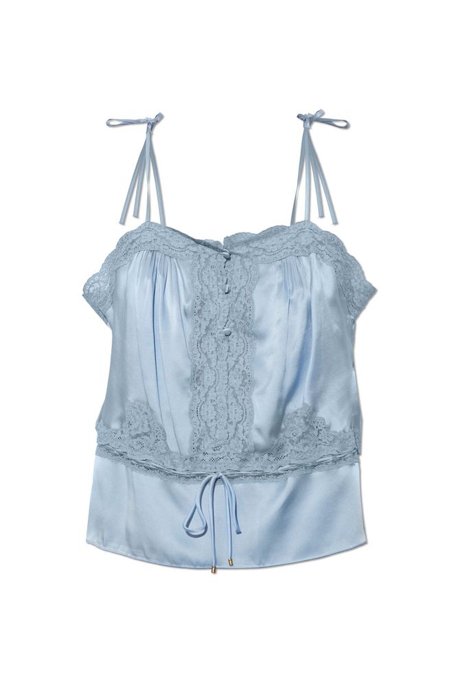 Chloé Lace Trim Camisole Top