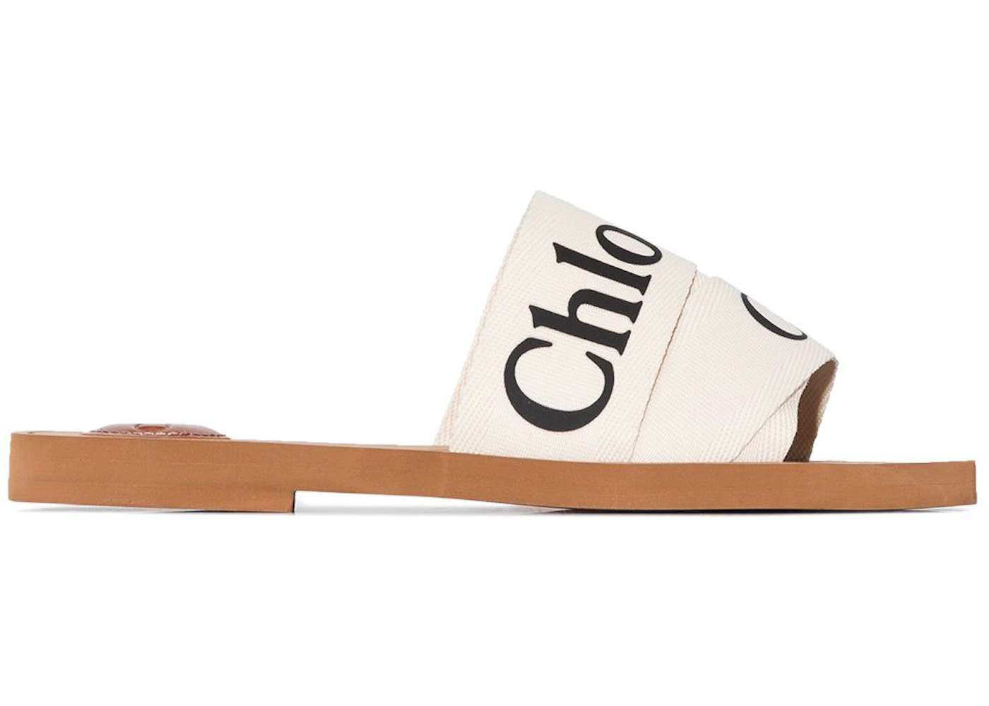 Chloé Woody Open-Toe Sandals White (Women's)