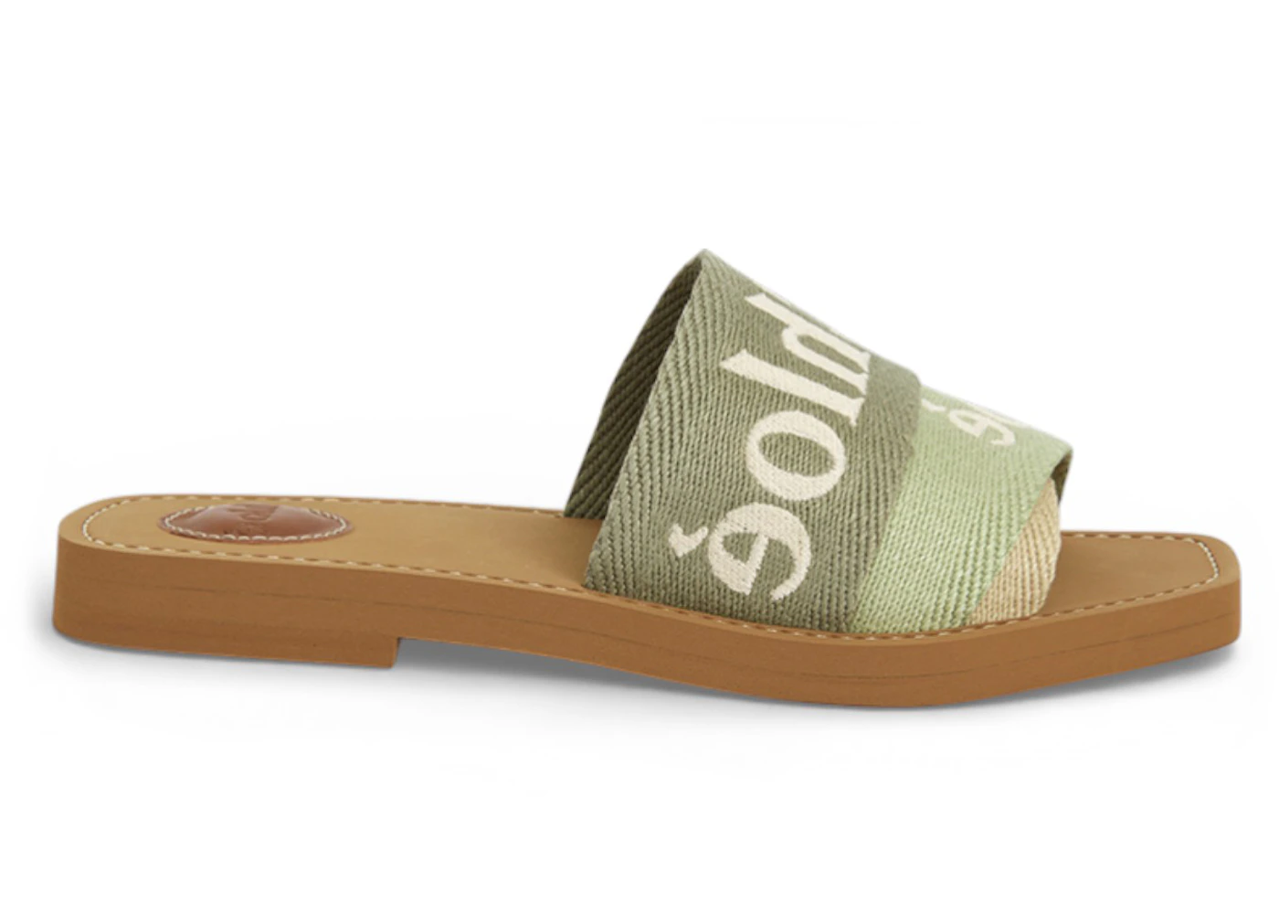 Chloe Woody Mule Khaki (Women's)