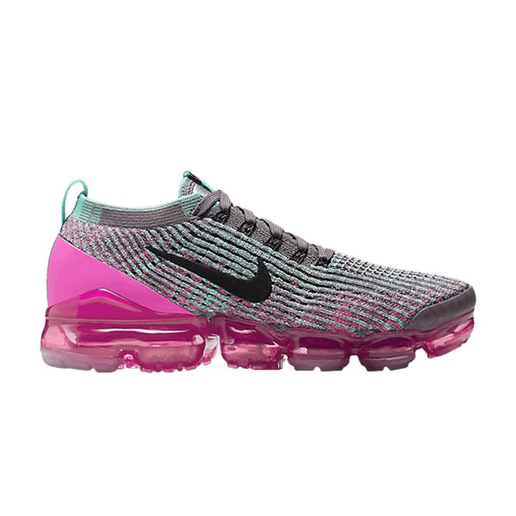 Nike Wmns Air VaporMax Flyknit 3 'Gunsmoke Fuchsia'