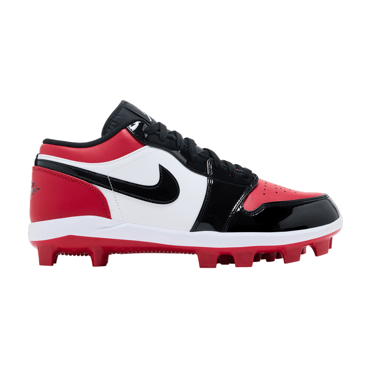 Air Jordan 1 Retro MCS Low Cleat 'Gym Red Black'