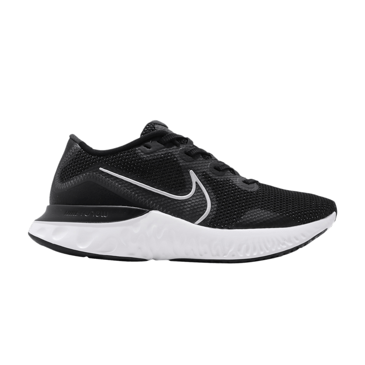 Nike Renew Run 'Black Metallic Silver'