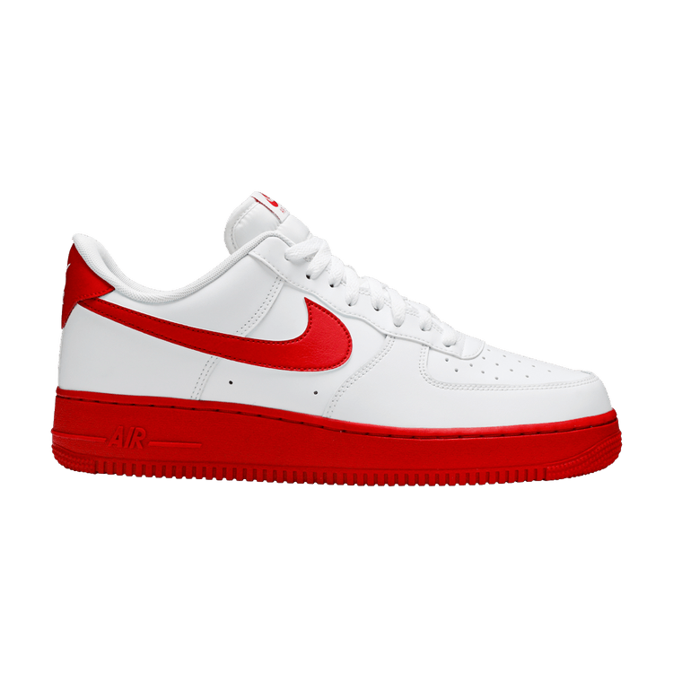 Nike Air Force 1 Low 'White Red Sole'