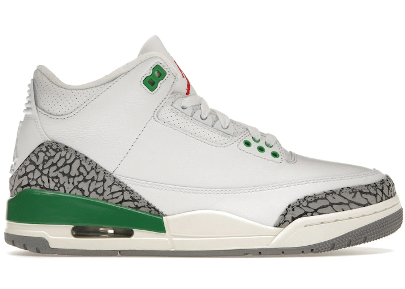 Jordan 3 Retro Lucky Green (Women's)