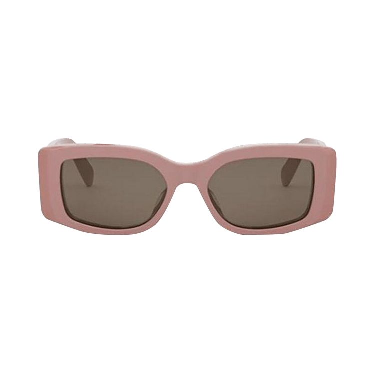 CELINE Square Sunglasses 'Shiny Pink/Brown'