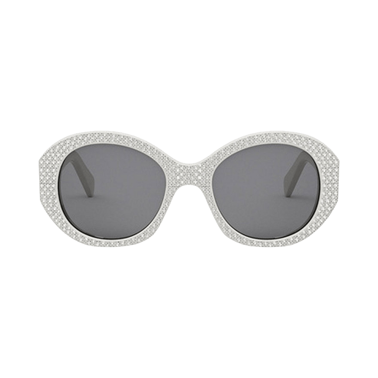 CELINE Round Sunglasses 'Ivory'