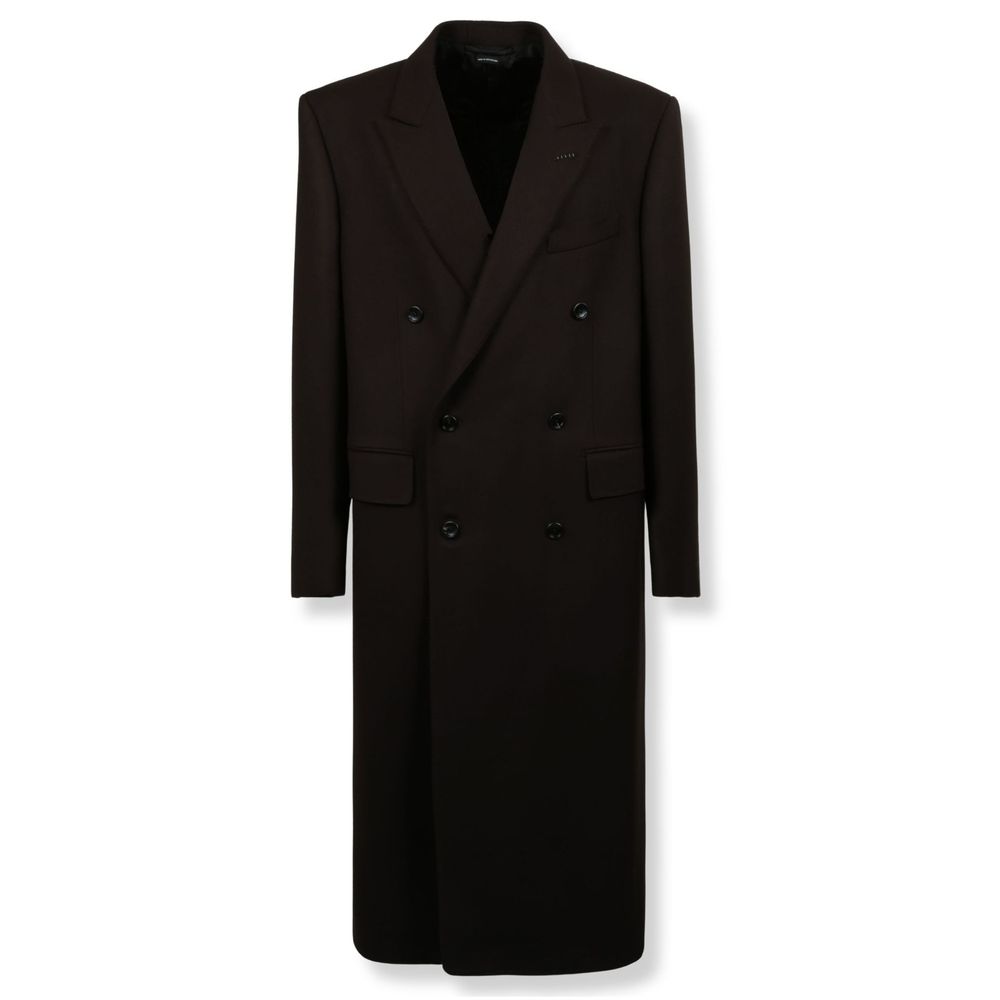 Tom Ford Clup 11 Double-Breasted Coat