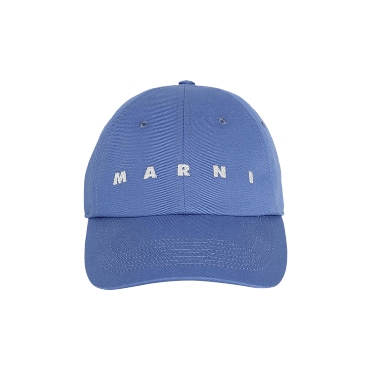 Marni Logo Baseball Hat 'Blue/Lilac'