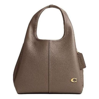 (WMNS) COACH Lana Shoulder Bag 23 'Dark Stone'