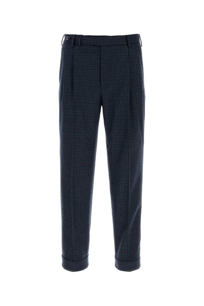 PT Torino Checked Tailored Pants