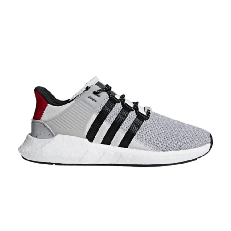 Adidas EQT Support 93/17 'Grey Black Scarlet'