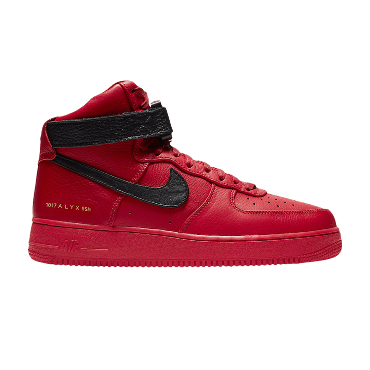 Nike 1017 ALYX 9SM x Air Force 1 High 'University Red'