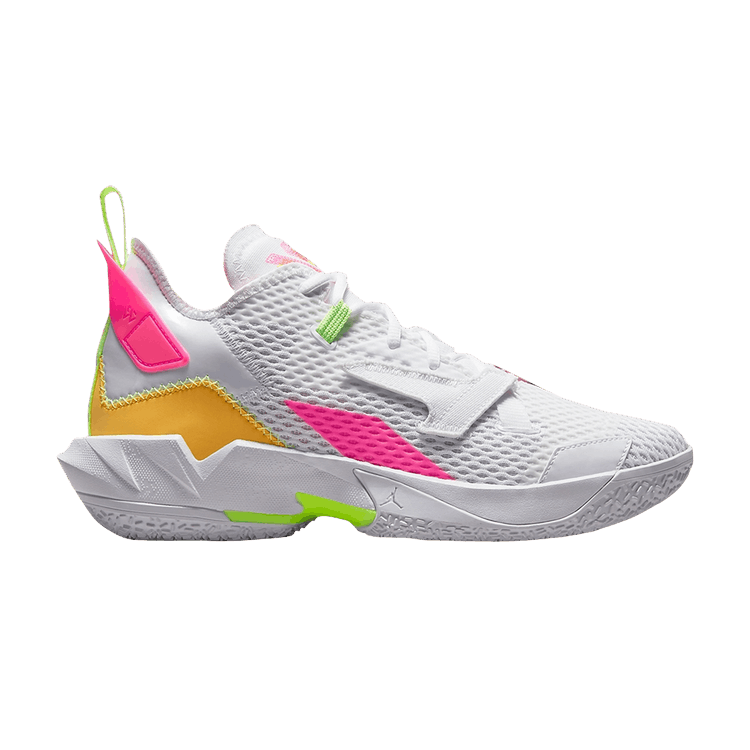 Air Jordan Why Not Zer0.4 'White Citron Pulse Hyper Pink'