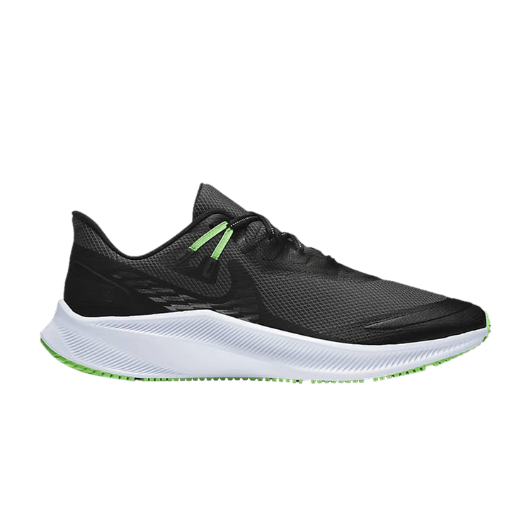 Nike Quest 3 Shield 'Black Poison Green'