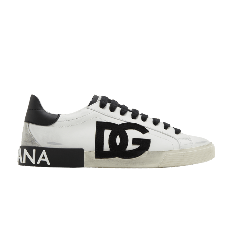 Dolce & Gabbana Portofino Vintage 'DG Logo Print - White Black'