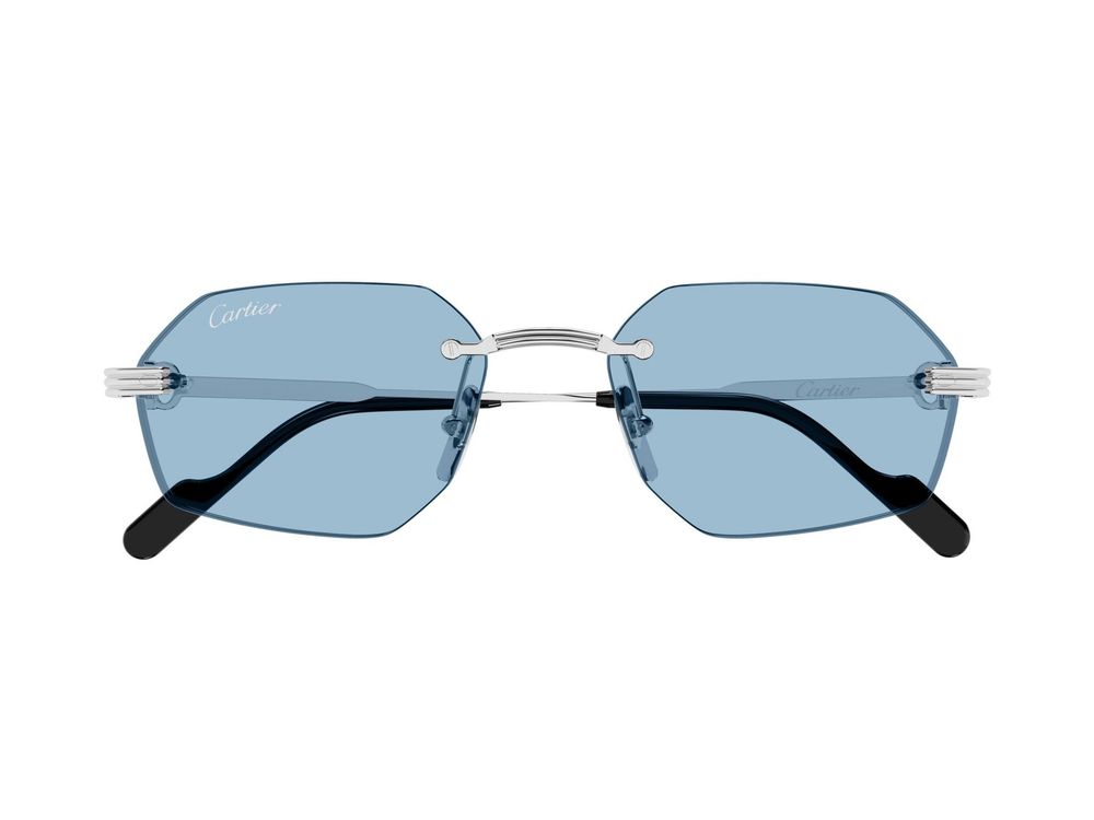 Cartier Geometric Frame Sunglasses