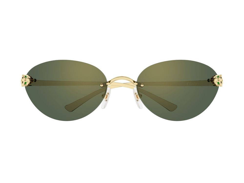 Cartier Oval Frame Sunglasses