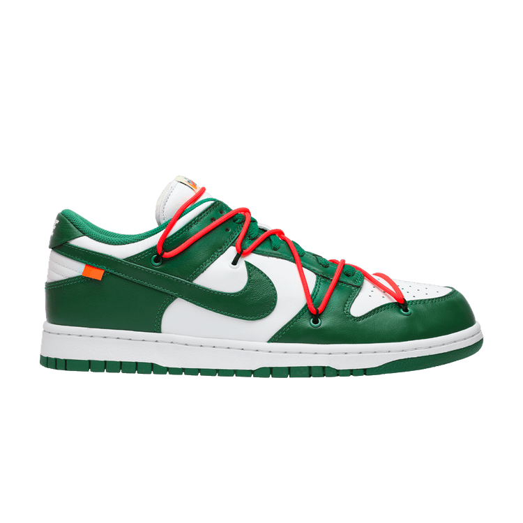 Off-White x Nike Dunk Low 'Pine Green'