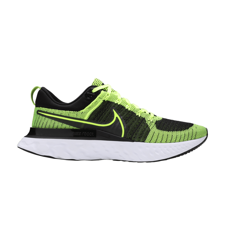 Nike React Infinity Run Flyknit 2 'Volt Black'