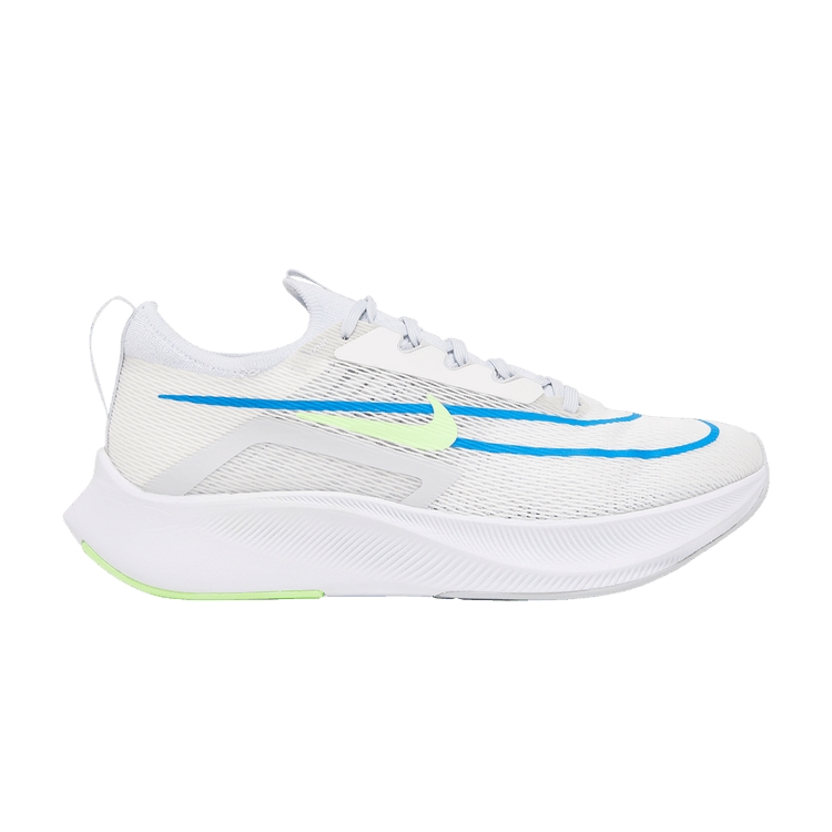 Nike Zoom Fly 4 'White Imperial Blue Lime Glow'