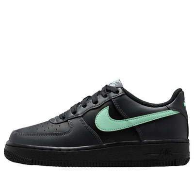 (GS) Nike Air Force 1 Low 'Black Anthracite Arctic Green'