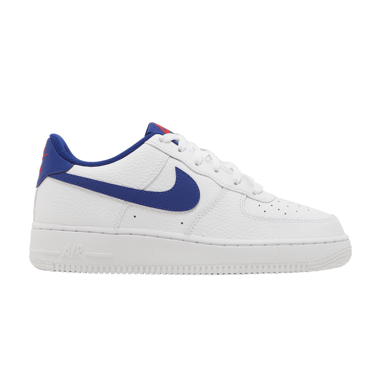 Nike Air Force 1 GS 'White Deep Royal Blue'