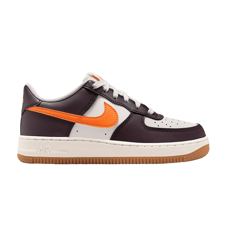 Nike Air Force 1 GS 'Summit White Burgundy Ash'