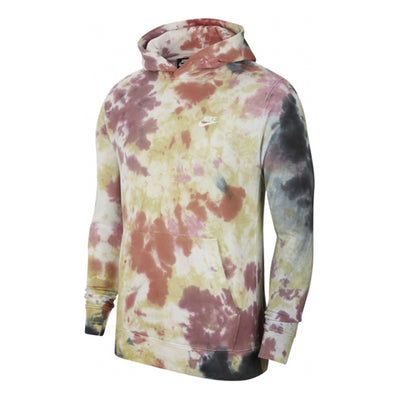 Men's Nike Chest Small Logo Tie Dye Loose Colorblock