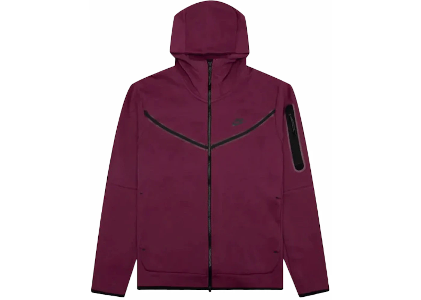Nike Sportswear Tech Fleece Full-Zip Hoodie Rosewood/Black