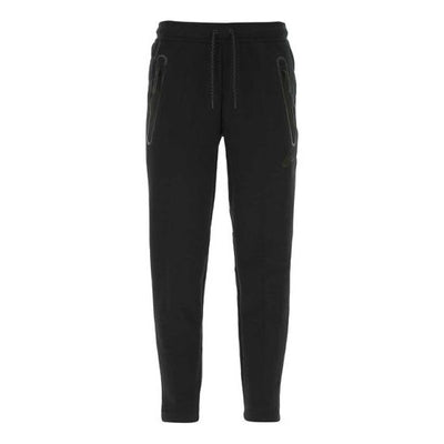 Men's Nike Athleisure Casual Sports Breathable Lacing Long Pants/Trousers Black