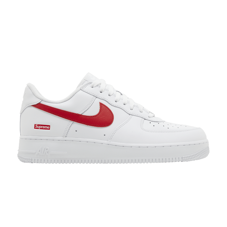 Supreme x Nike Air Force 1 Low 'Box Logo - Speed Red' Shanghai Exclusive