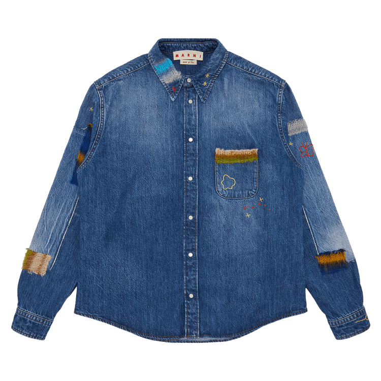 Marni Shirt 'Iris Blue'