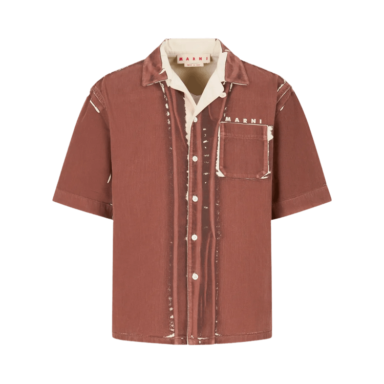 Marni Pocket Shirt 'Rust'