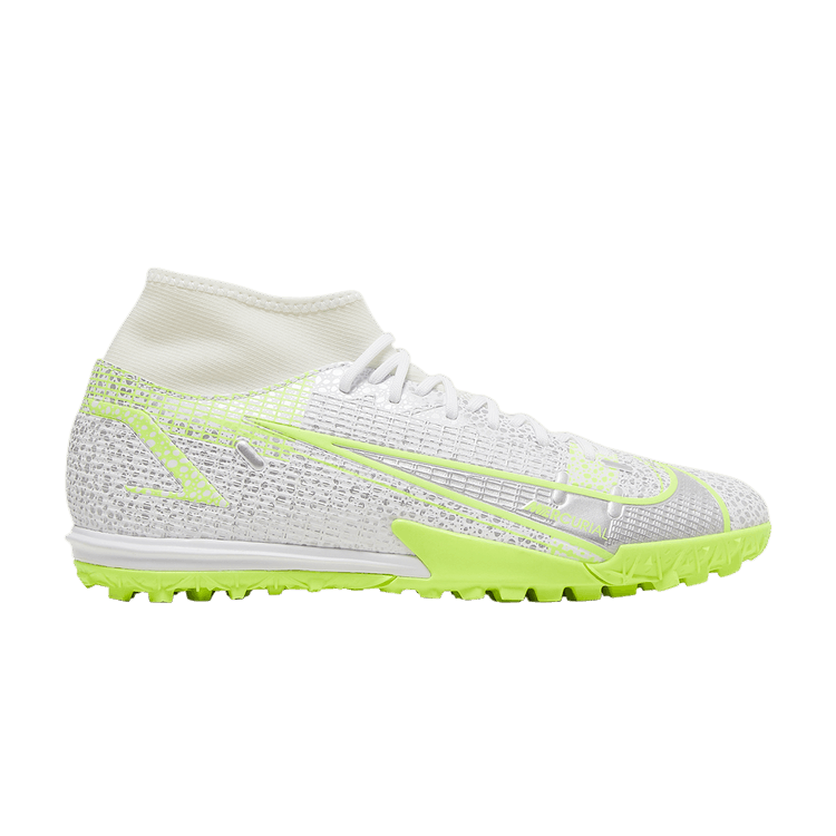 Nike Mercurial Superfly 8 Academy TF 'Metallic Silver Volt'
