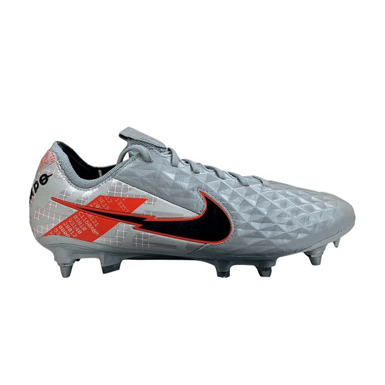 Nike Tiempo Legend 8 Elite FG 'Wolf Grey Bright Mango'