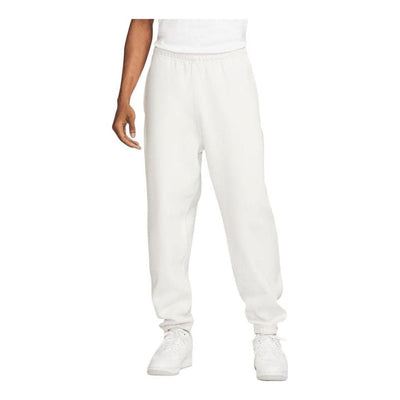 Nike Solo Swoosh Sweatpants 'White'