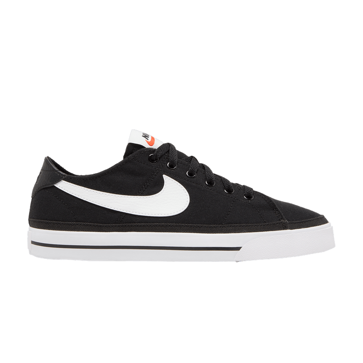 Nike Wmns Court Legacy Canvas 'Black White'
