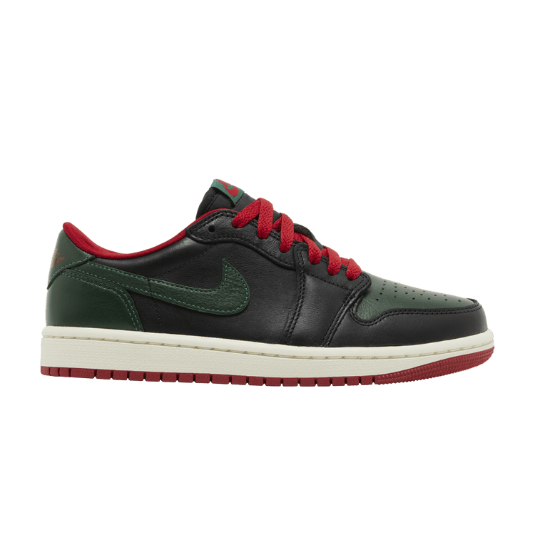 Wmns Air Jordan 1 Retro Low OG 'Black Gorge Green'