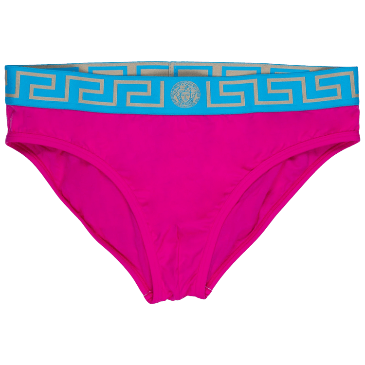 Versace Greca Border Bikini Bottoms 'Multicolor'