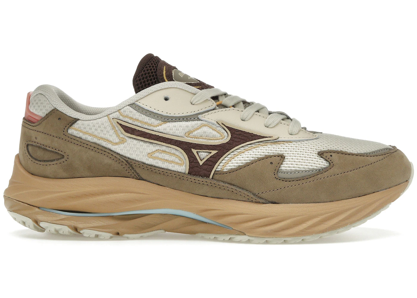 Mizuno Wave Rider Beta Premium Vintage Khaki Chicory Coffe Lantana