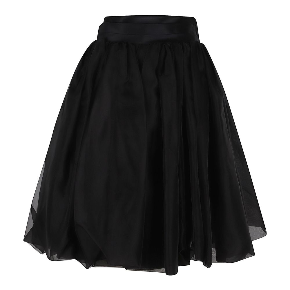 Ermanno Scervino Gathered Tulle Midi Skirt
