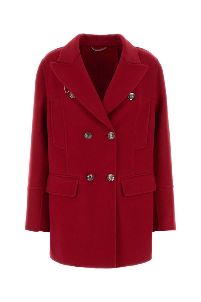 Ermanno Scervino Double-Breasted Coat