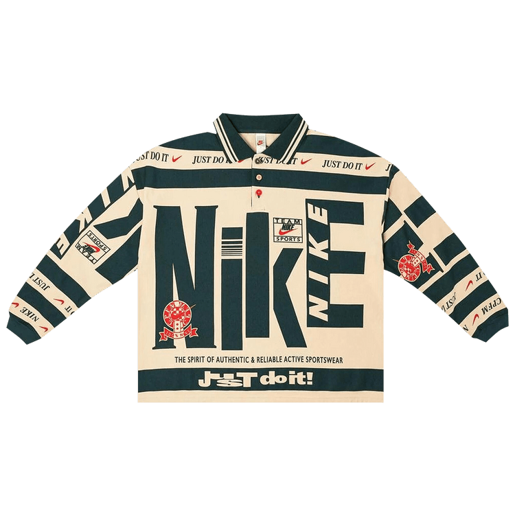 Nike x Cactus Plant Flea Market Long-Sleeve Polo 'Natural'