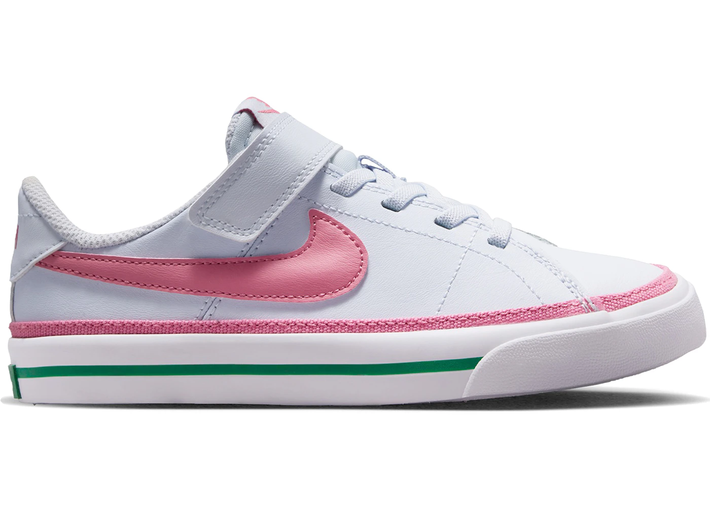 Nike Court Legacy Football Grey Malachite Peony (PS)