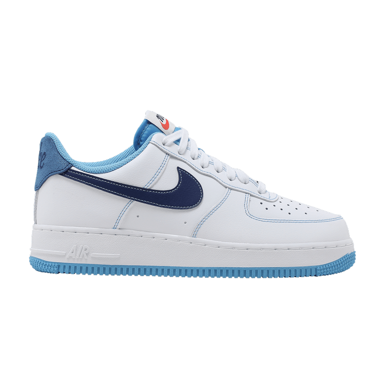 Nike Air Force 1 '07 'First Use - White University Blue'