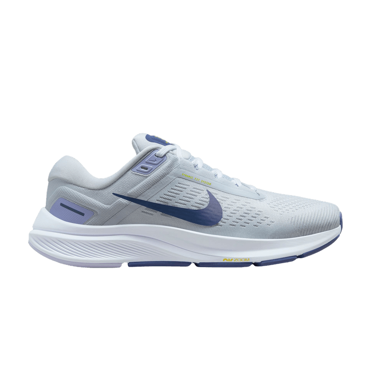 Nike Wmns Air Zoom Structure 24 'Pure PlatinumWhite Diffuse Blue'