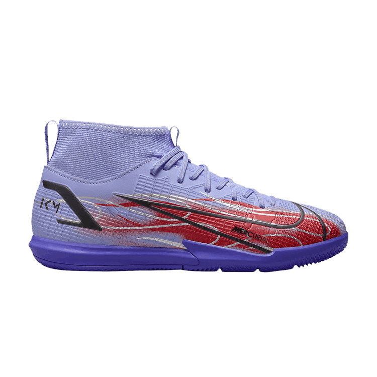 Nike Kylian Mbappé x Mercurial Superfly 8 Academy IC GS 'Flames'