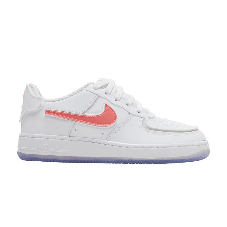 Nike Air Force 1/1 GS 'White Purple Pulse'